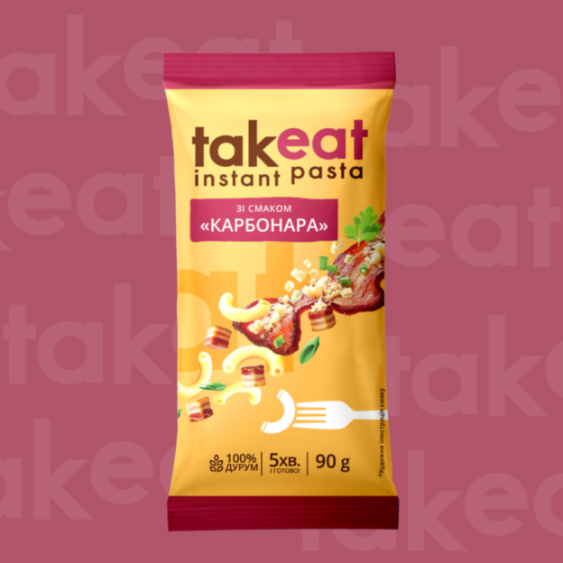 Instant Pasta зі смаком карбонара