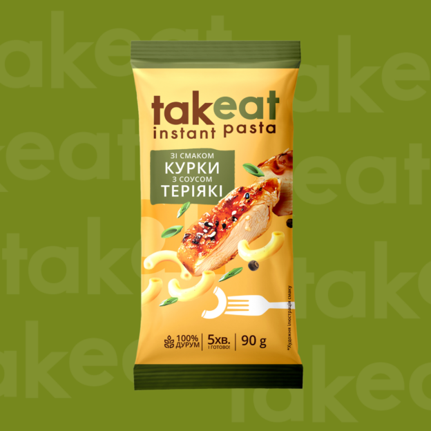 Instant Pasta зі смаком курки з соусом теріякі