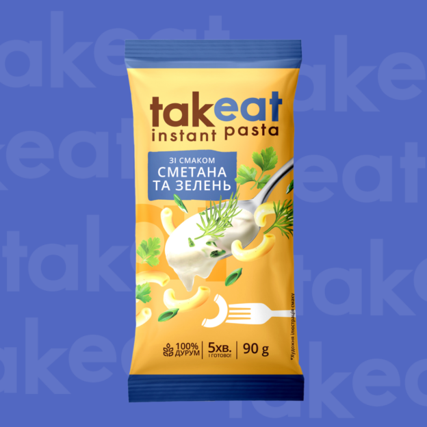 Instant Pasta зі смаком сметана зелень